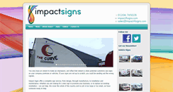 Desktop Screenshot of impact4signs.com